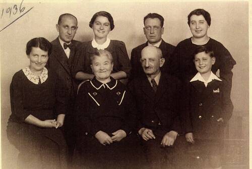 The family of Milos Jedlinsky 1936